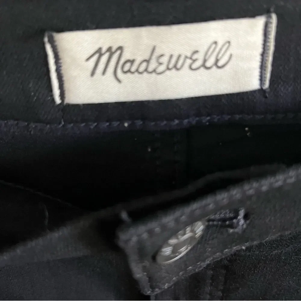 MADEWELL Roadtripper Black Denim Skinny Jeans Women's 31T